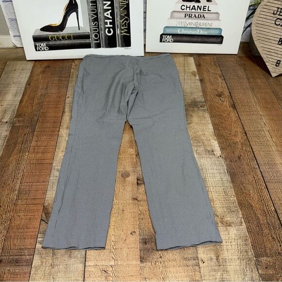 Theory black & white houndstooth classic skinny hi rise dress pants - Picture 7 of 14